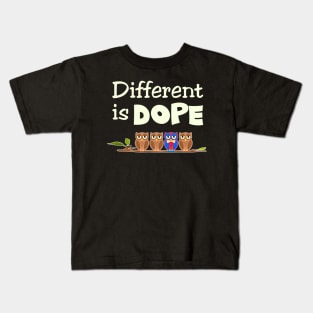 Different is Dope Kids T-Shirt